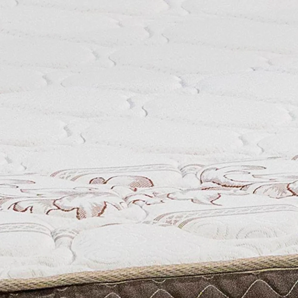 Colchão Box Solteiro 88cm Molas Ensacadas Bonnel Flora Marrom Floral - Gazin