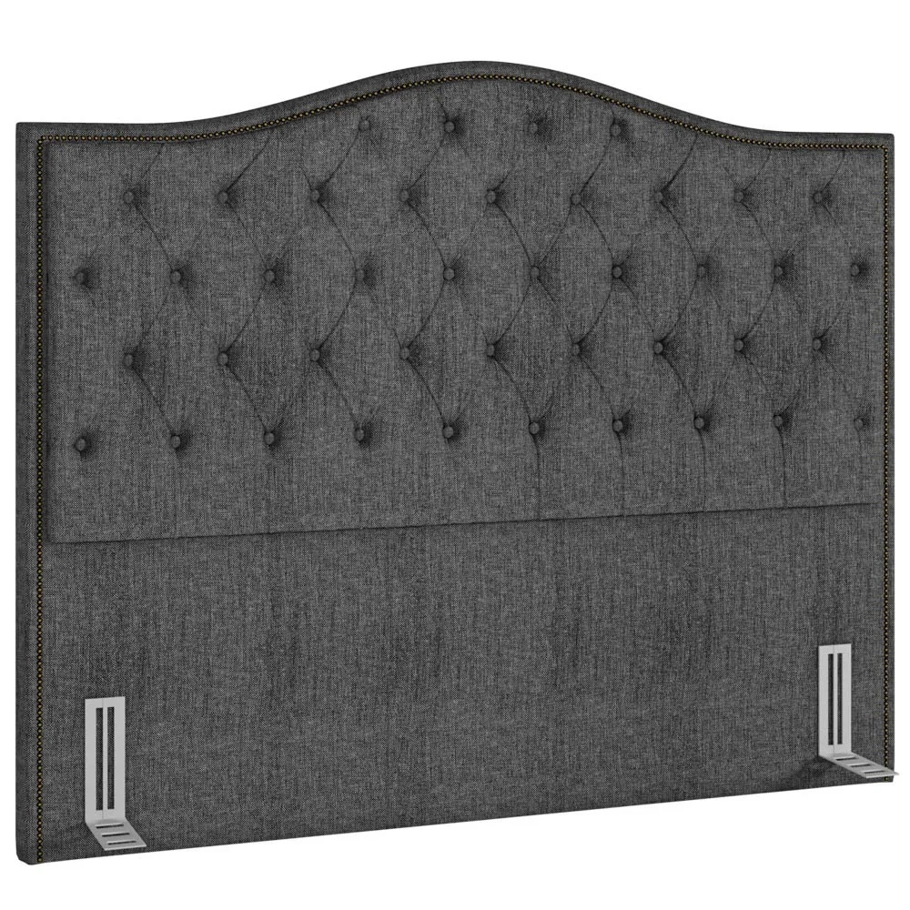 Cabeceira Cama Box Casal Queen 160cm Siena Z37 Linho Cinza - Mpozenato