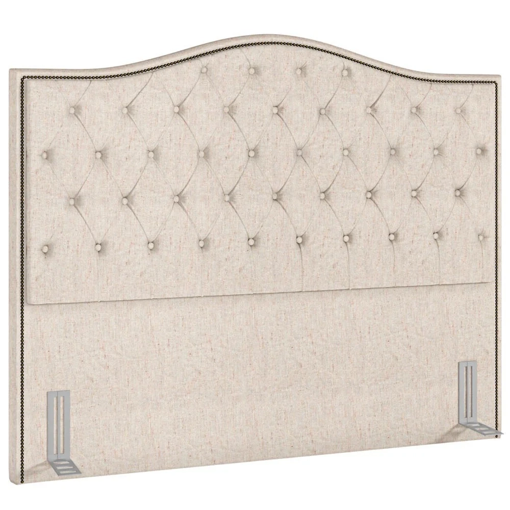 Cabeceira Cama Box Casal Queen 160cm Siena Z37 Linho Cru - Mpozenato