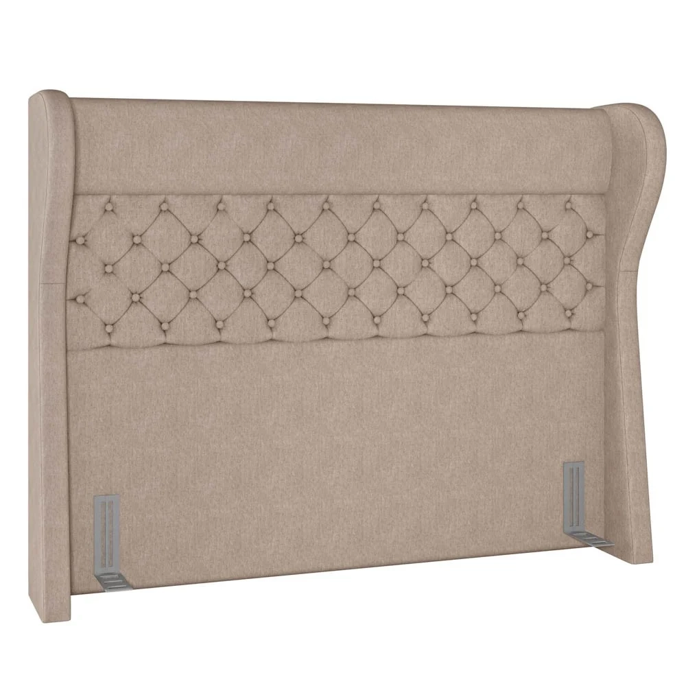 Cabeceira Cama Box Casal Queen 160cm Trinidad Z37 Linho Areia - Mpozenato