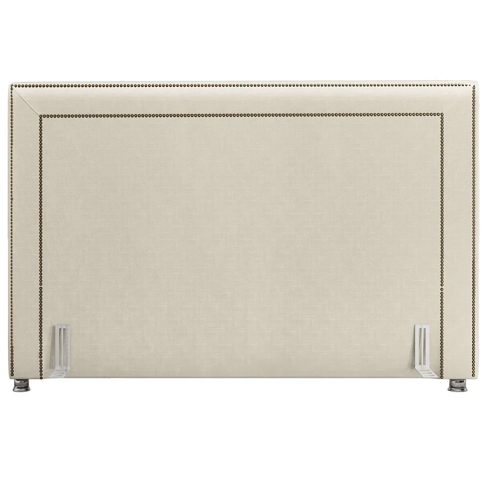 Cabeceira Cama Box Casal 140cm Mali Z37 Sintético Branco - Mpozenato
