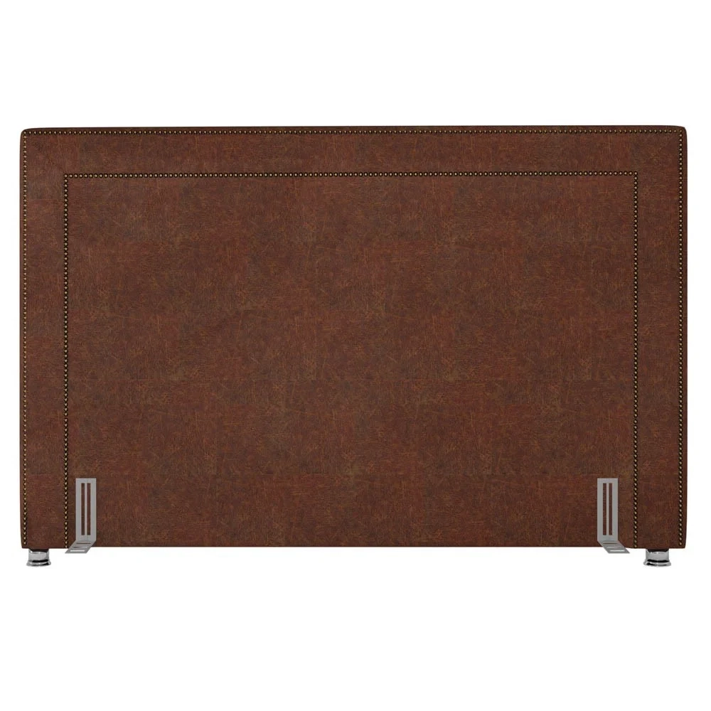 Cabeceira Cama Box Casal Queen 160cm Mali Z37 Sintético Camel - Mpozenato