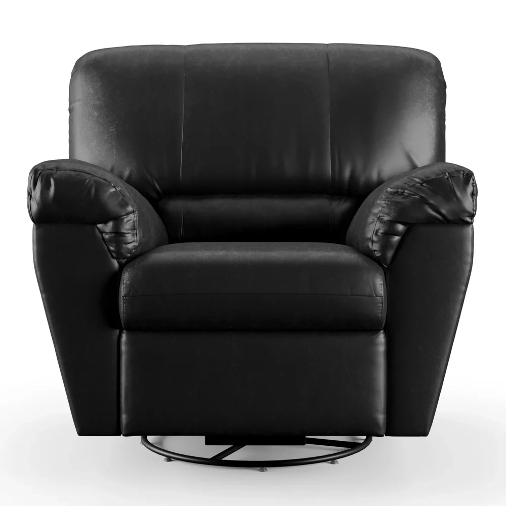 Poltrona do Papai Reclinável Retrátil Taty D05 Corano Preto - Mpozenato