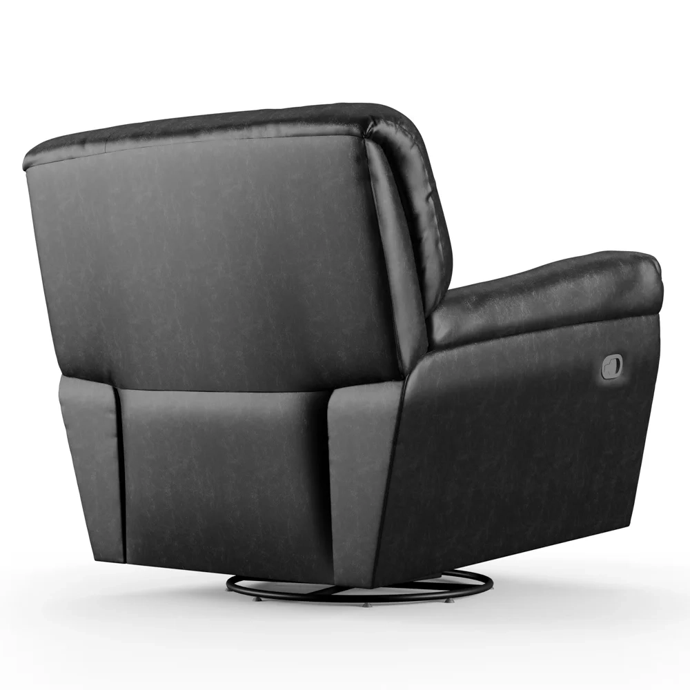 Poltrona do Papai Reclinável Retrátil Taty D05 Corano Preto - Mpozenato