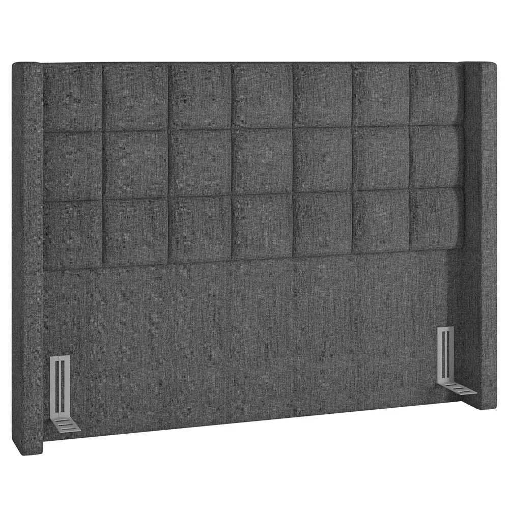 Cabeceira Cama Box Casal 140cm Pisa Z37 Linho Cinza - Mpozenato