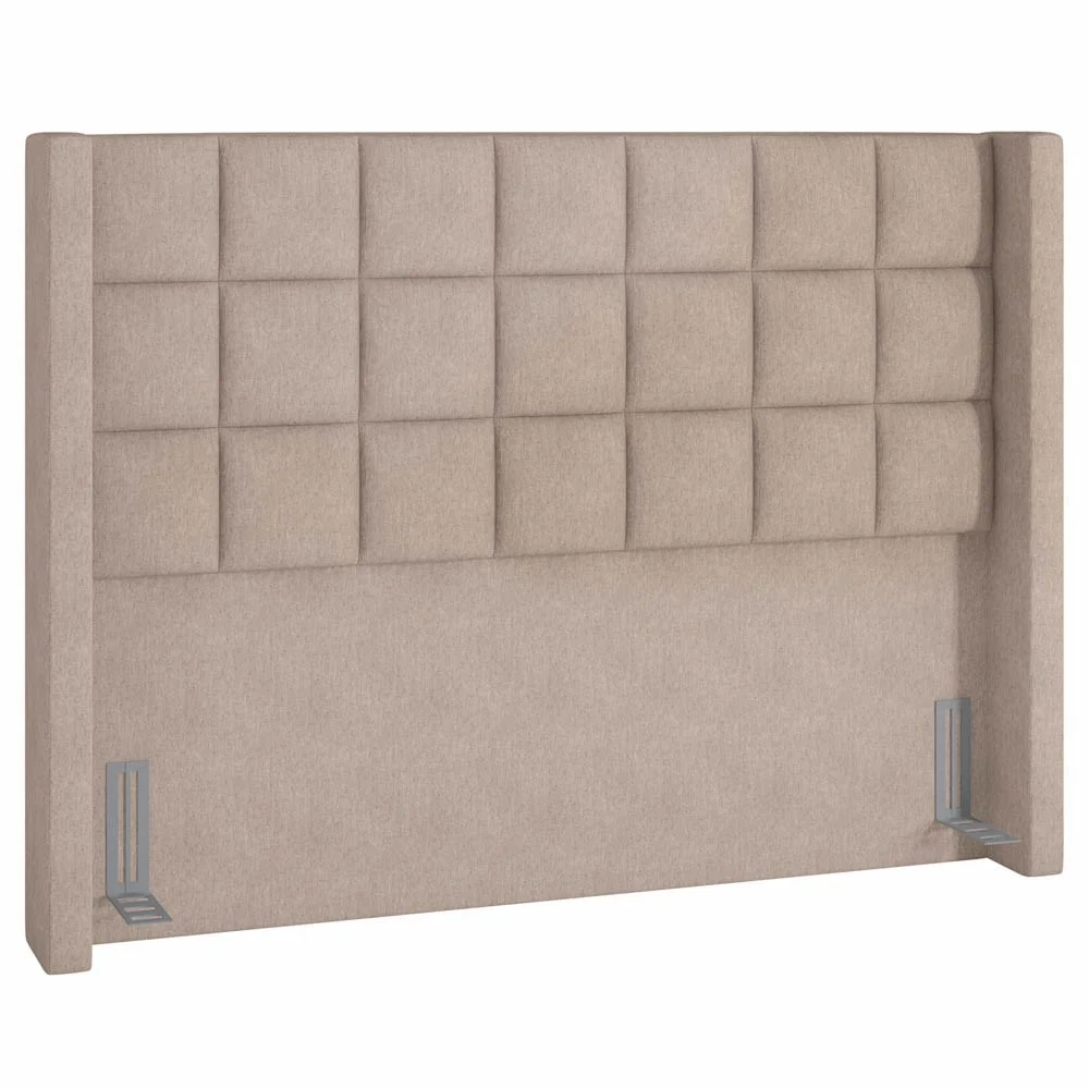 Cabeceira Cama Box Casal 140cm Pisa Z37 Linho Areia - Mpozenato