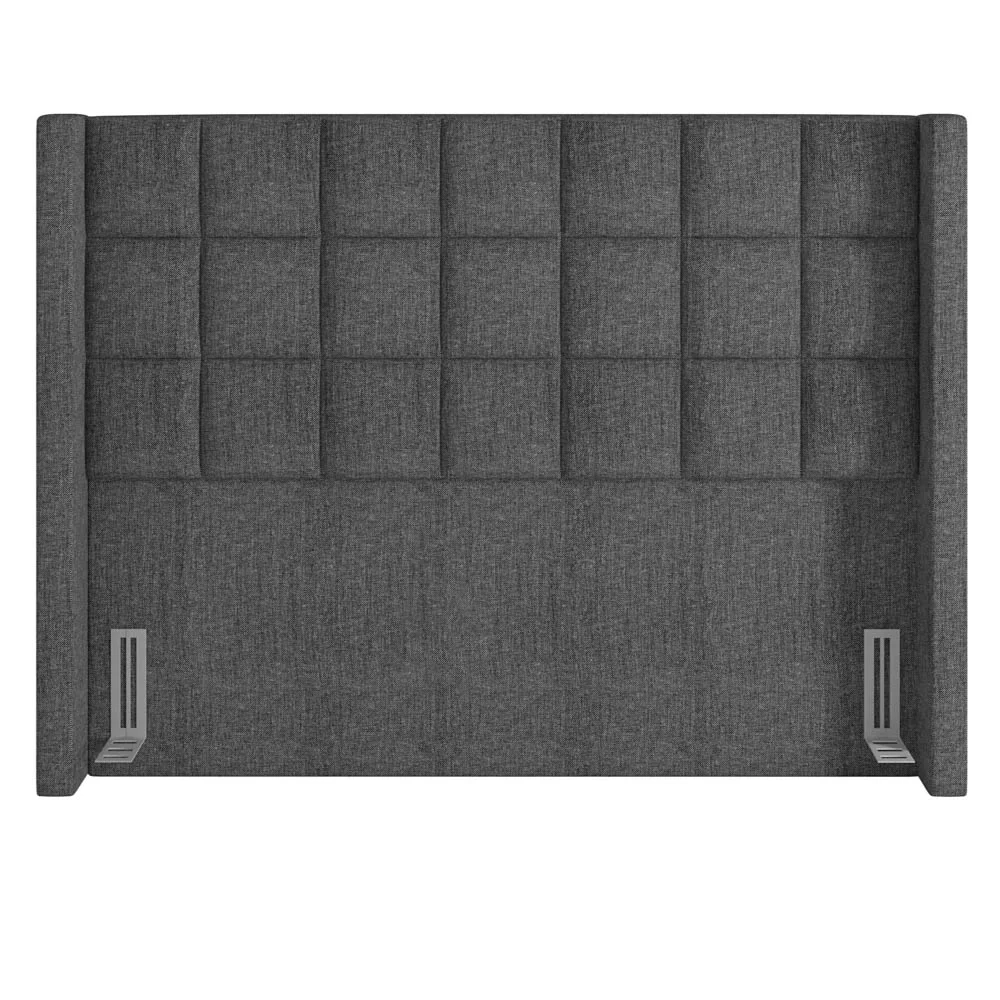 Cabeceira Cama Box Casal Queen 160cm Pisa Z37 Linho Cinza - Mpozenato