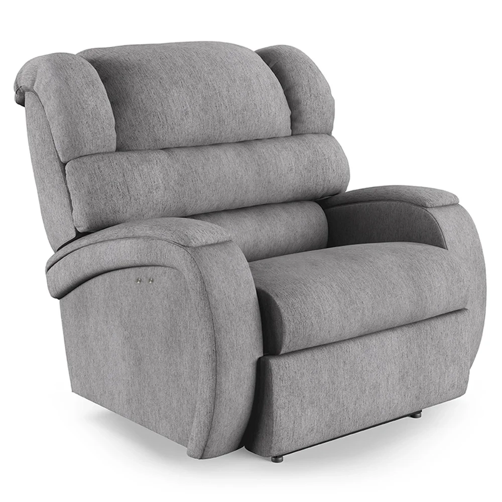 Poltrona do Papai Reclinável Kalie Power Touch FH9 Linho Cinza - Mpozenato