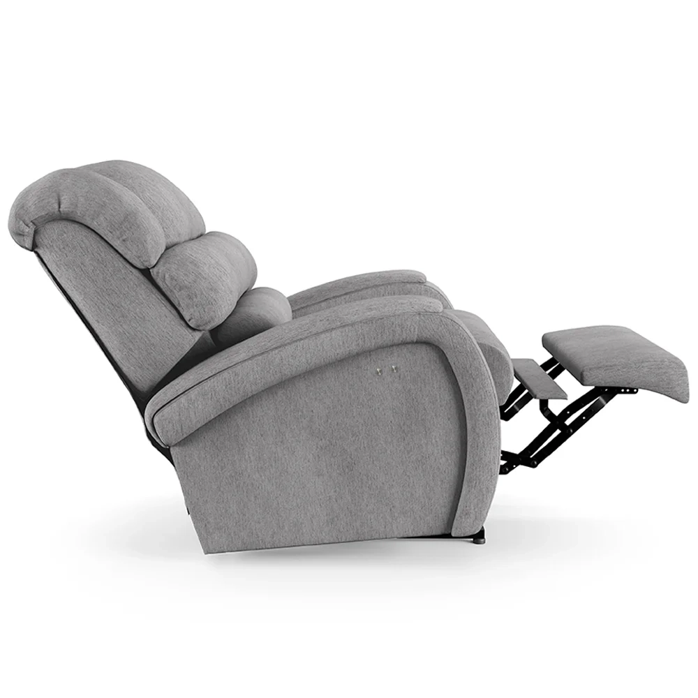 Poltrona do Papai Reclinável Kalie Power Touch FH9 Linho Cinza - Mpozenato