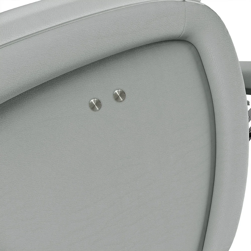 Poltrona do Papai Reclinável Kalie Power Touch FH9 PU Cinza - Mpozenato