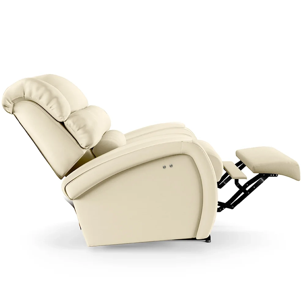 Poltrona do Papai Reclinável Kalie Power Touch FH9 PU Bege - Mpozenato