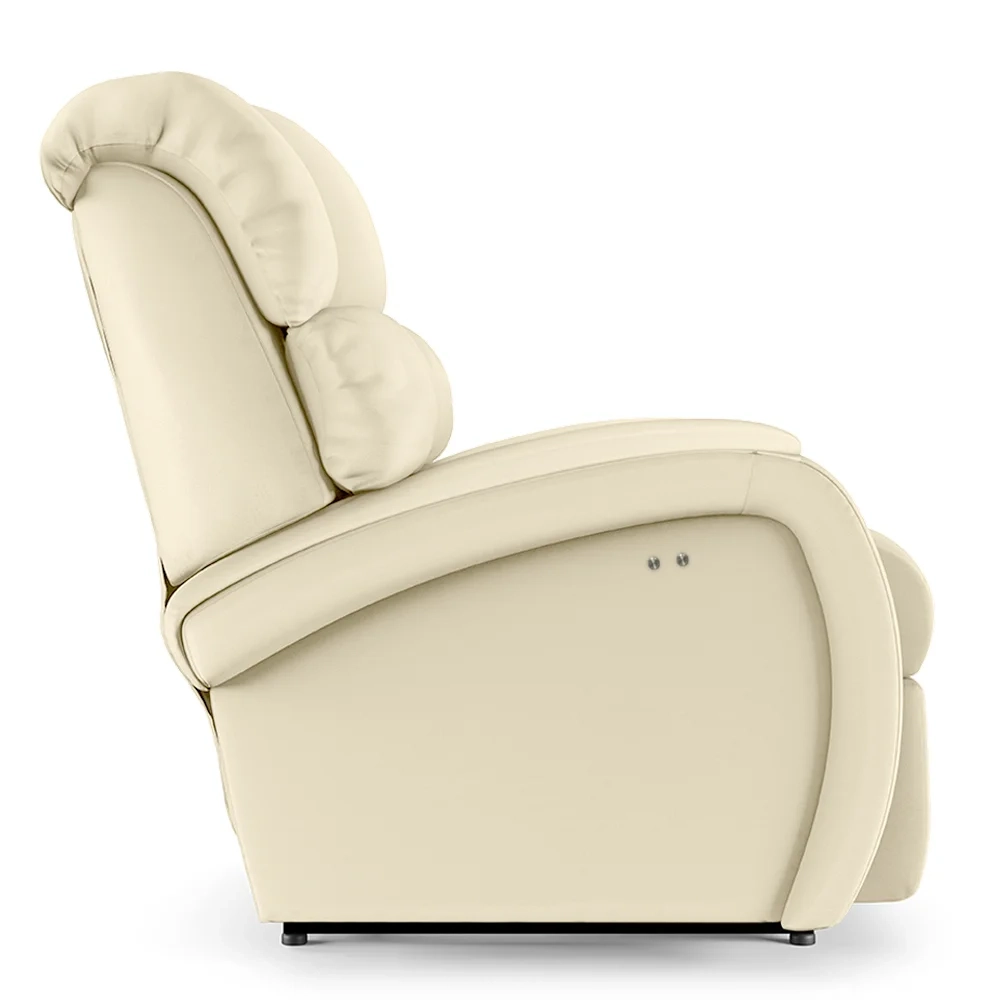 Poltrona do Papai Reclinável Kalie Power Touch FH9 PU Bege - Mpozenato