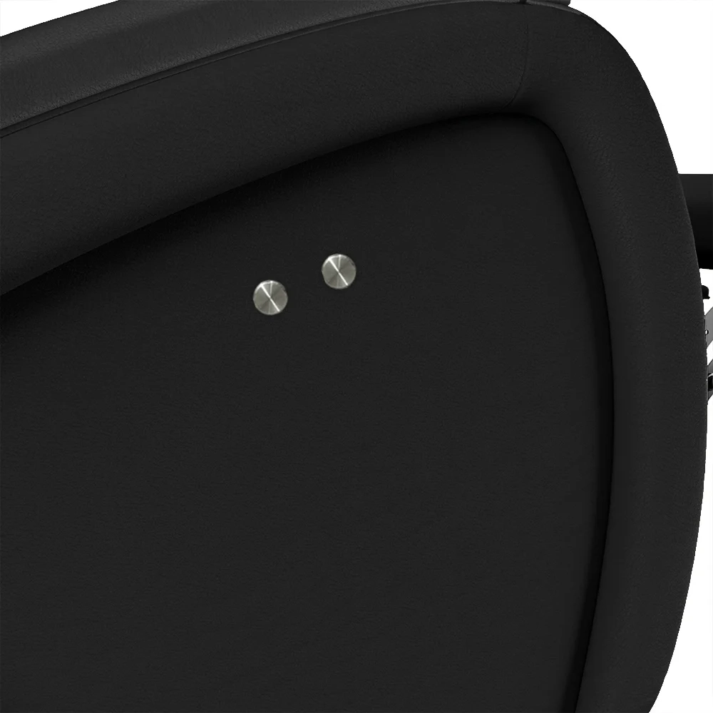 Poltrona do Papai Reclinável Kalie Power Touch FH9 PU Preto - Mpozenato