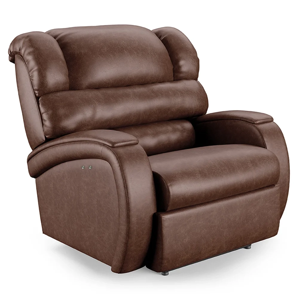 Poltrona do Papai Reclinável Kalie Power Touch FH9 PU Marrom Brilho - Mpozenato