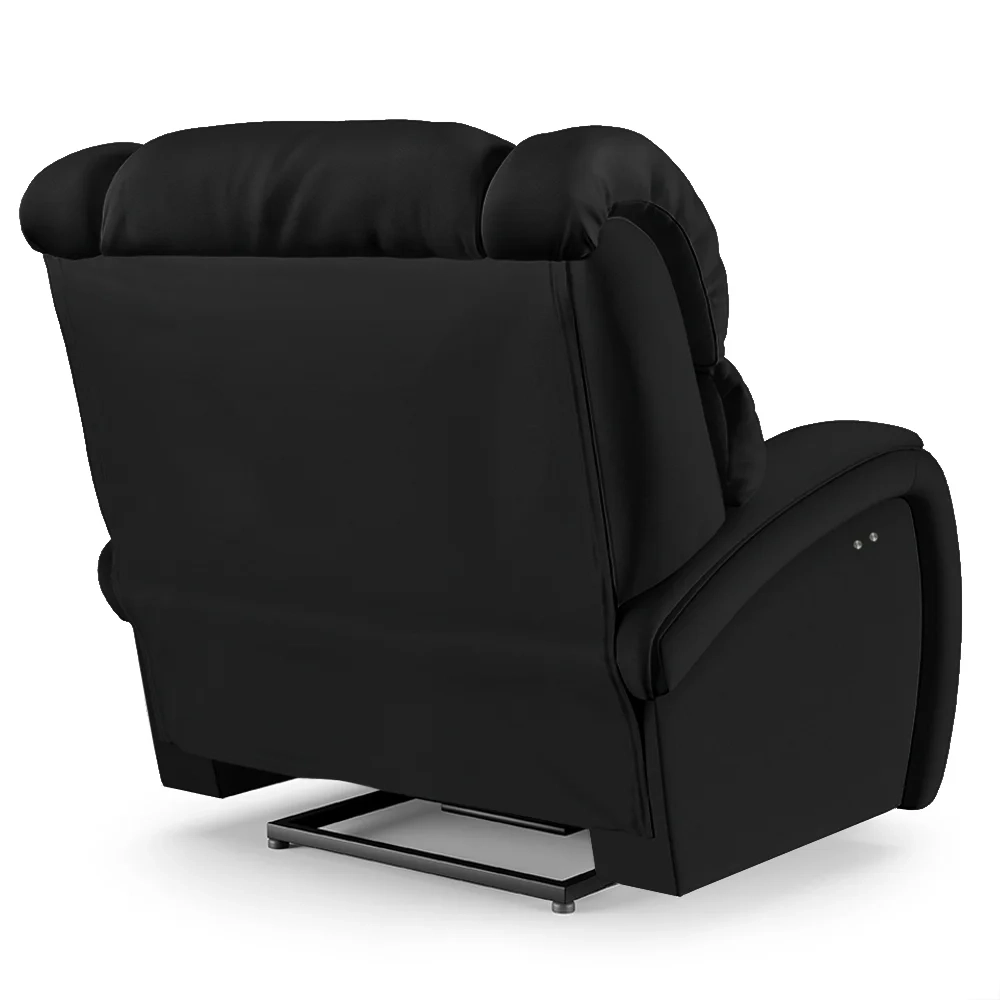 Poltrona do Papai Reclinável Kalie Power Touch USB FH9 PU Preto - Mpozenato