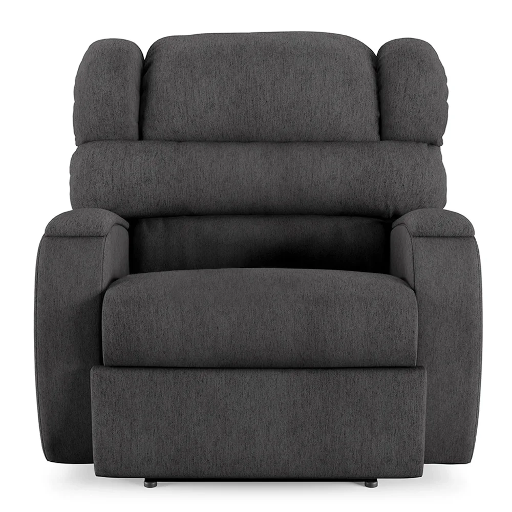 Poltrona do Papai Reclinável Kalie Power Touch Massagem FH9 Linho Grafite - Mpozenato