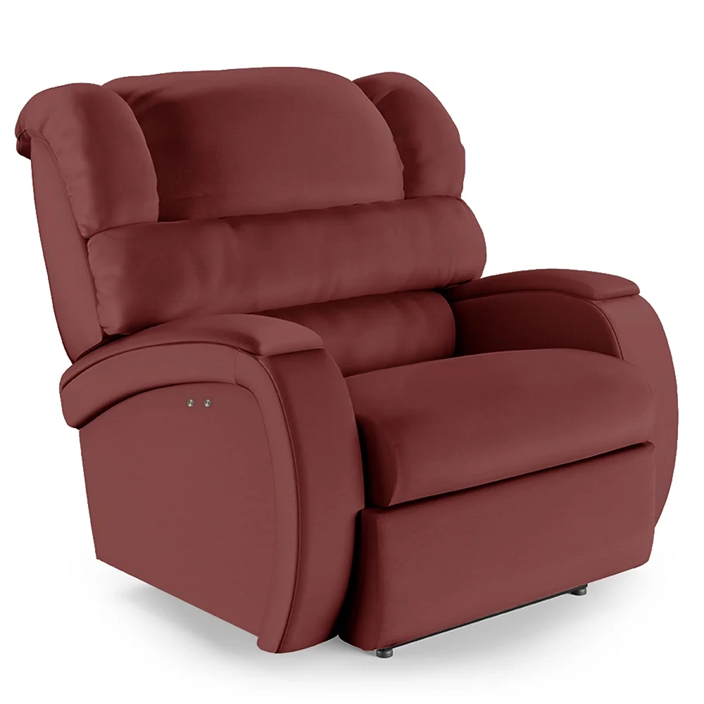 Poltrona do Papai Reclinável Kalie Power Touch Massagem FH9 PU Vermelho - Mpozenato