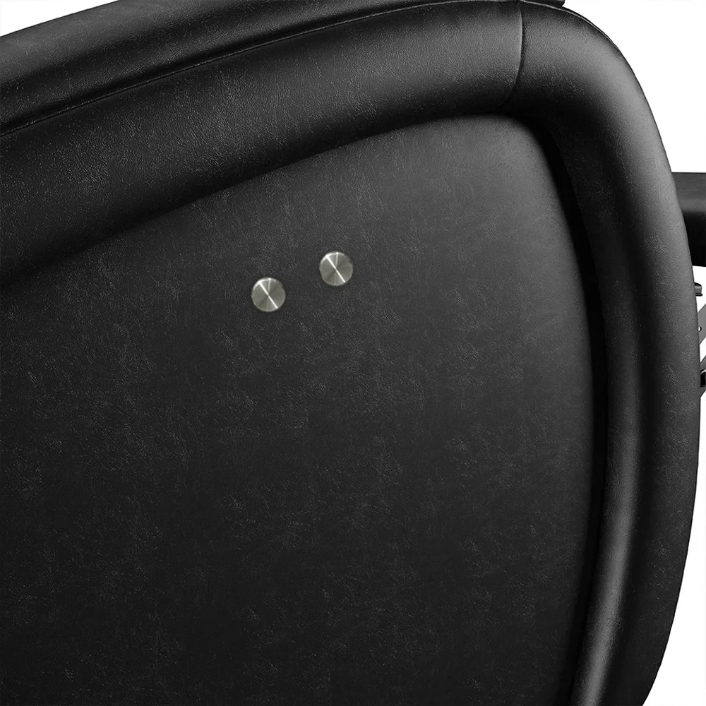 Poltrona do Papai Reclinável Kalie Power Touch Massagem FH9 PU Preto Brilho - Mpozenato