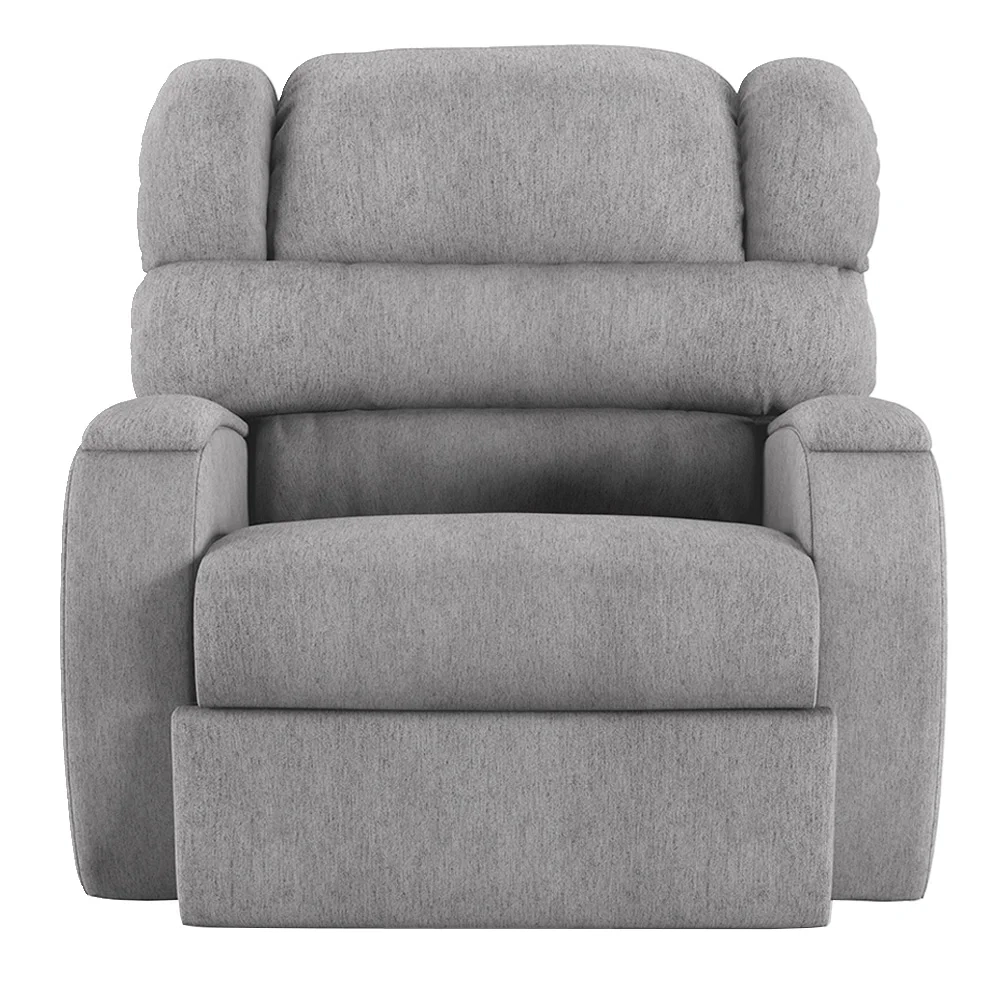 Poltrona do Papai Reclinável Kalie Manual Gatilho FH9 Linho Cinza - Mpozenato