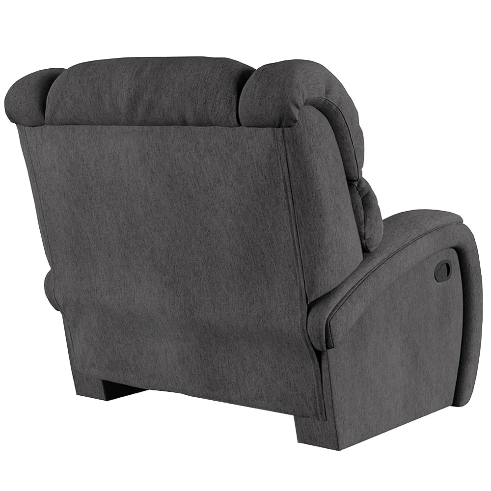 Poltrona do Papai Reclinável Kalie Manual Gatilho FH9 Linho Grafite - Mpozenato