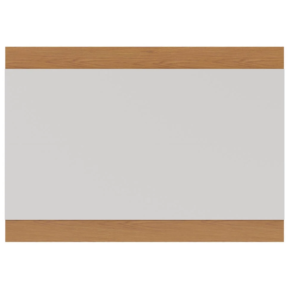 Painel para TV Suspenso 75 Pol 200cm Chile C05 Off White Matte/Freijó - Mpozenato