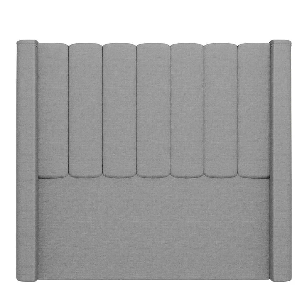 Cabeceira Casal Queen Cama Box 160cm Claire Z04 Linho Cinza - Mpozenato