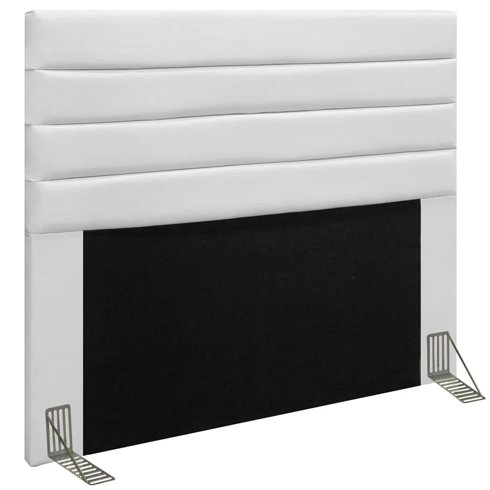 Cabeceira Cama Box Casal Queen 160cm Rubi W01 Corano Branco - Mpozenato