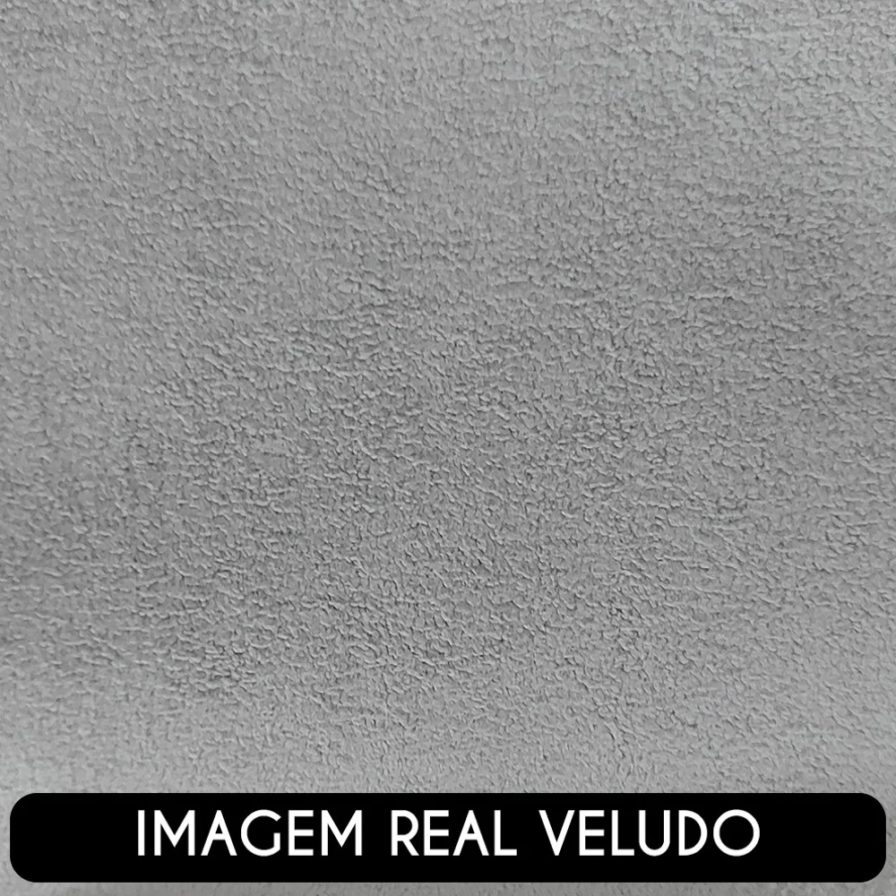 Poltrona Decorativa Orgânica para Sala Kit 2 Belarus Z08 Veludo Cinza - Mpozenato