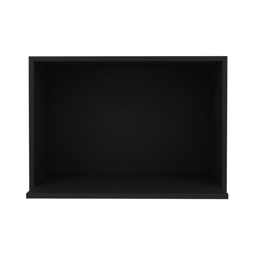 Suporte Microondas e Forno Elétrico Aéreo 60cm Itália Preto - Lumil