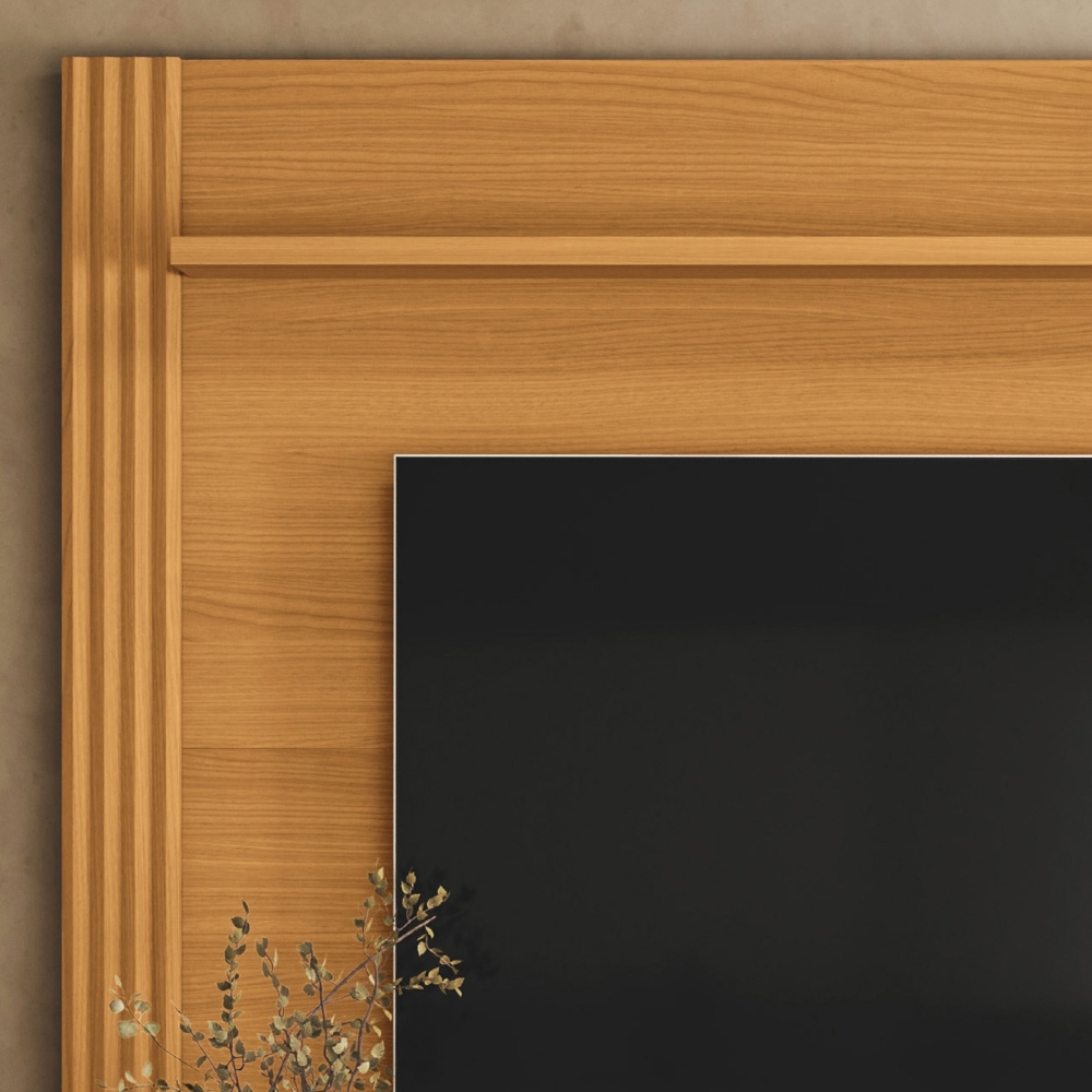 Painel TV 65 Pol 181cm Bancada Suspensa Walle Cinamomo/Off H01 - Mpozenato