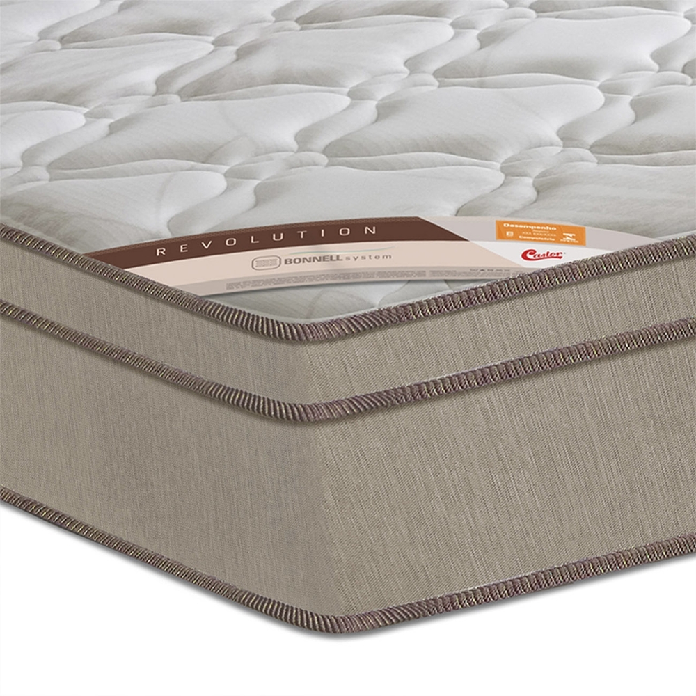 Colchão Solteiro One Face Revolution Tecnopedic 88x188x30cm - Castor