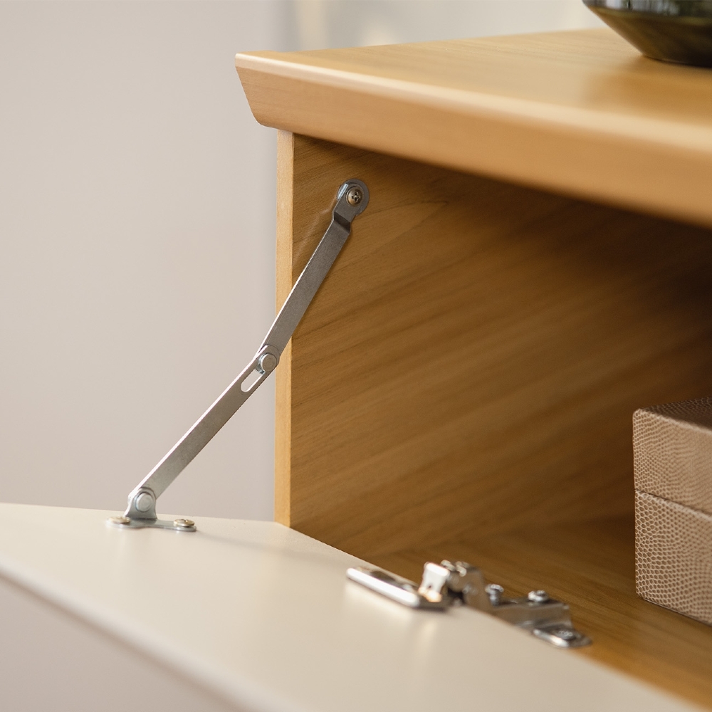 Painel TV 75 Pol 179cm Bancada Suspensa Aruba Jequitibá/Off L06 - Mpozenato