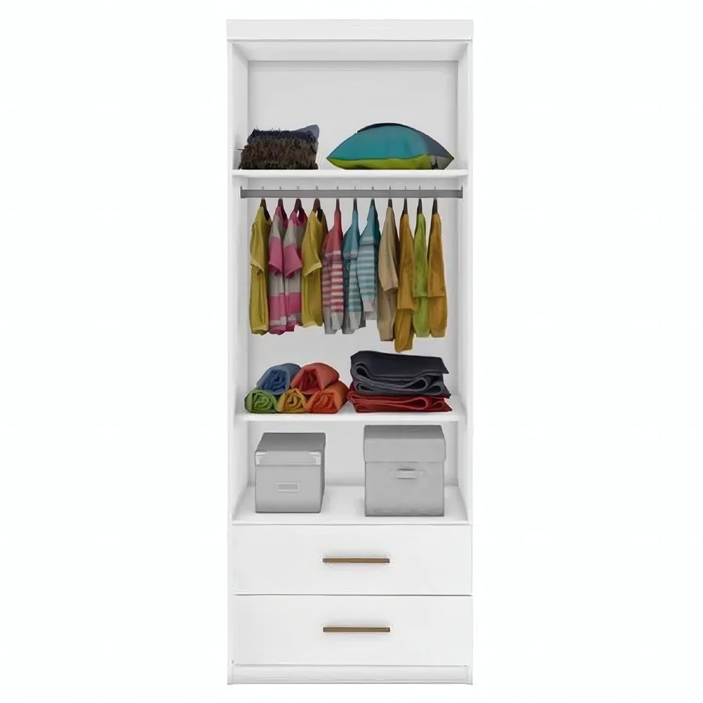 Guarda Roupa Infantil Chiara 2 Portas Branco - Phoenix