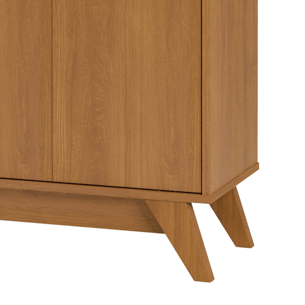 Buffet Aparador 65cm 2 Portas Orgânico Marlo Nature Z56     - Mpozenato