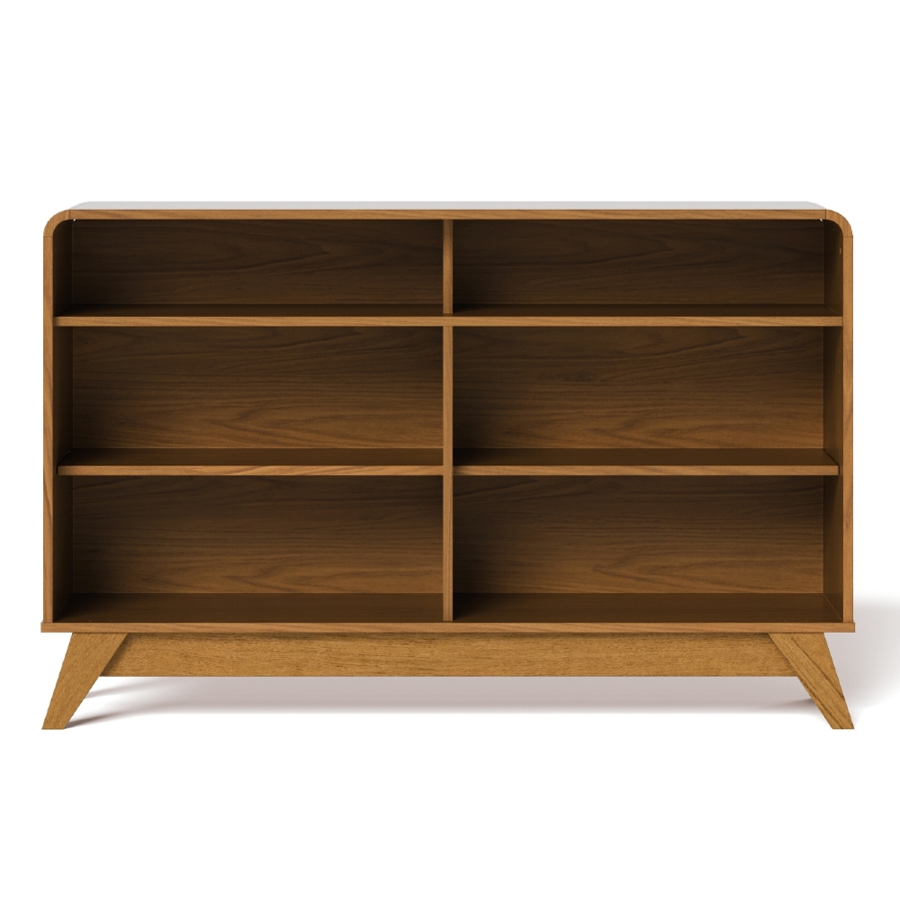 Buffet Aparador 125cm 4 Portas Orgânico Marlo Nature/Off Z56 - Mpozenato