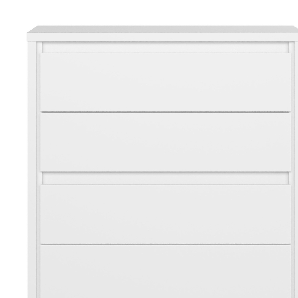 Cômoda Quarto 79cm 6 Gavetas Ayron Branco A02 - Mpozenato