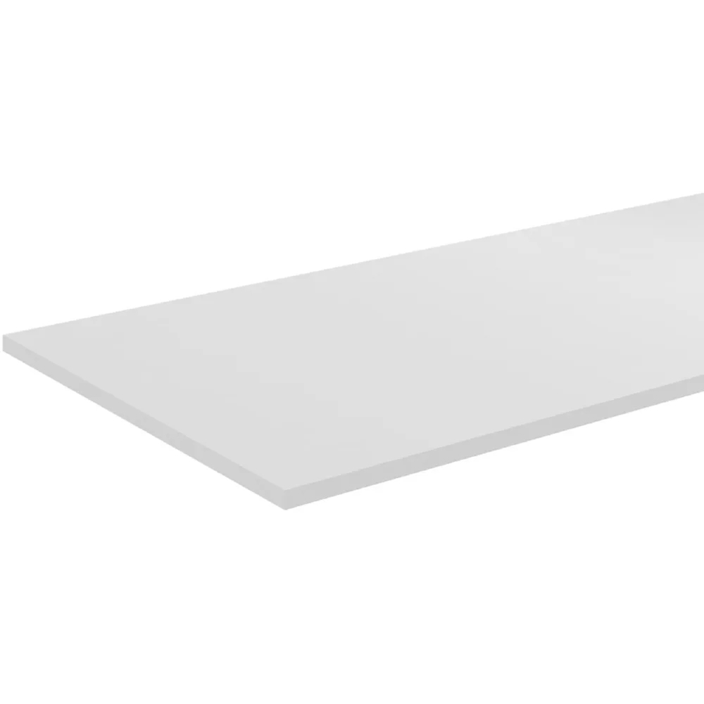 Tampo Para Balcão de Cozinha 120cm MDP Branco   - AJL Móveis