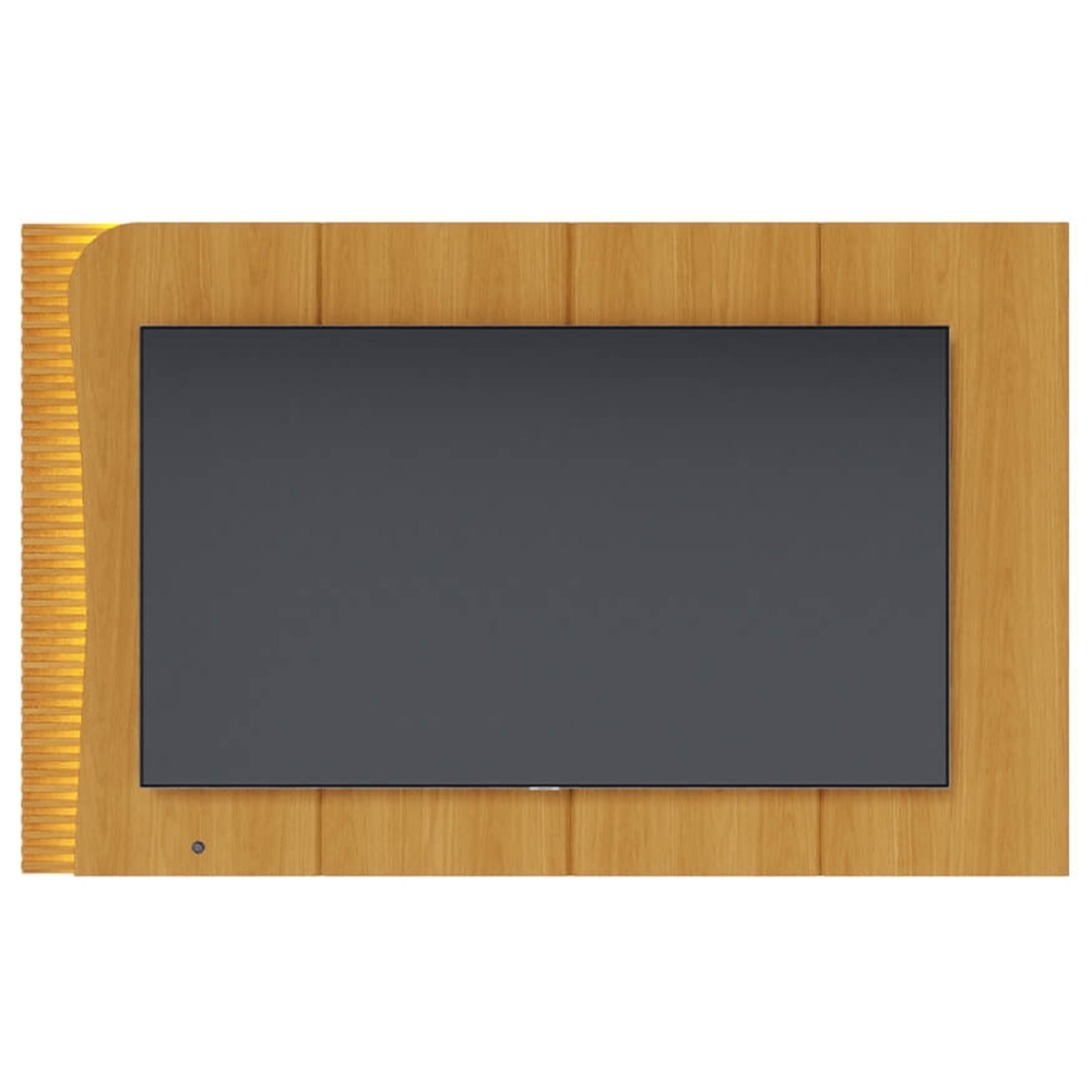 Painel TV 65 Pol Suspenso 217cm Com LED Dante Naturale C05 - Mpozenato