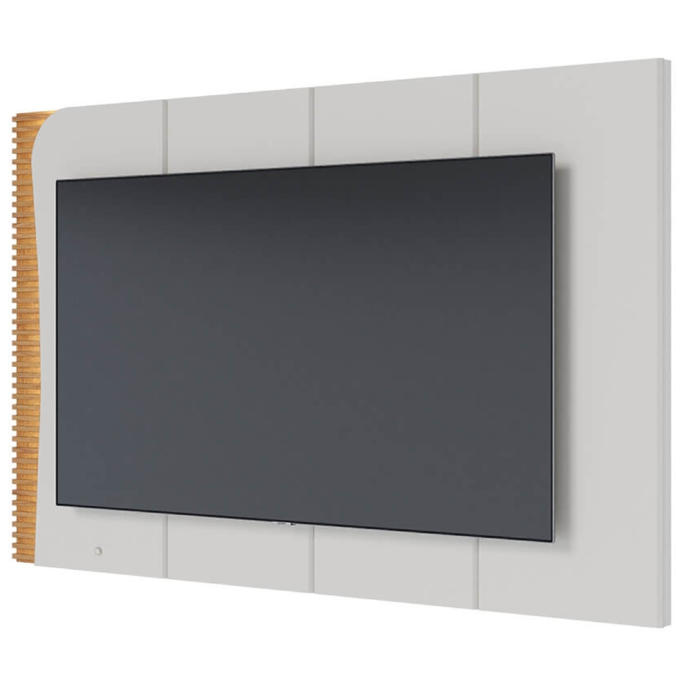 Painel TV 65 Pol Suspenso 217cm Com LED Dante Off/Freijó C05 - Mpozenato