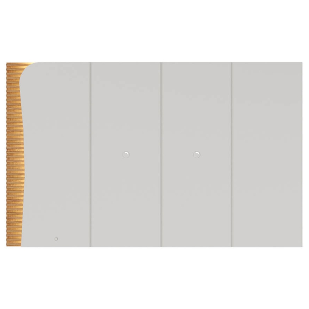 Painel TV 65 Pol Suspenso 217cm Com LED Dante Off/Freijó C05 - Mpozenato