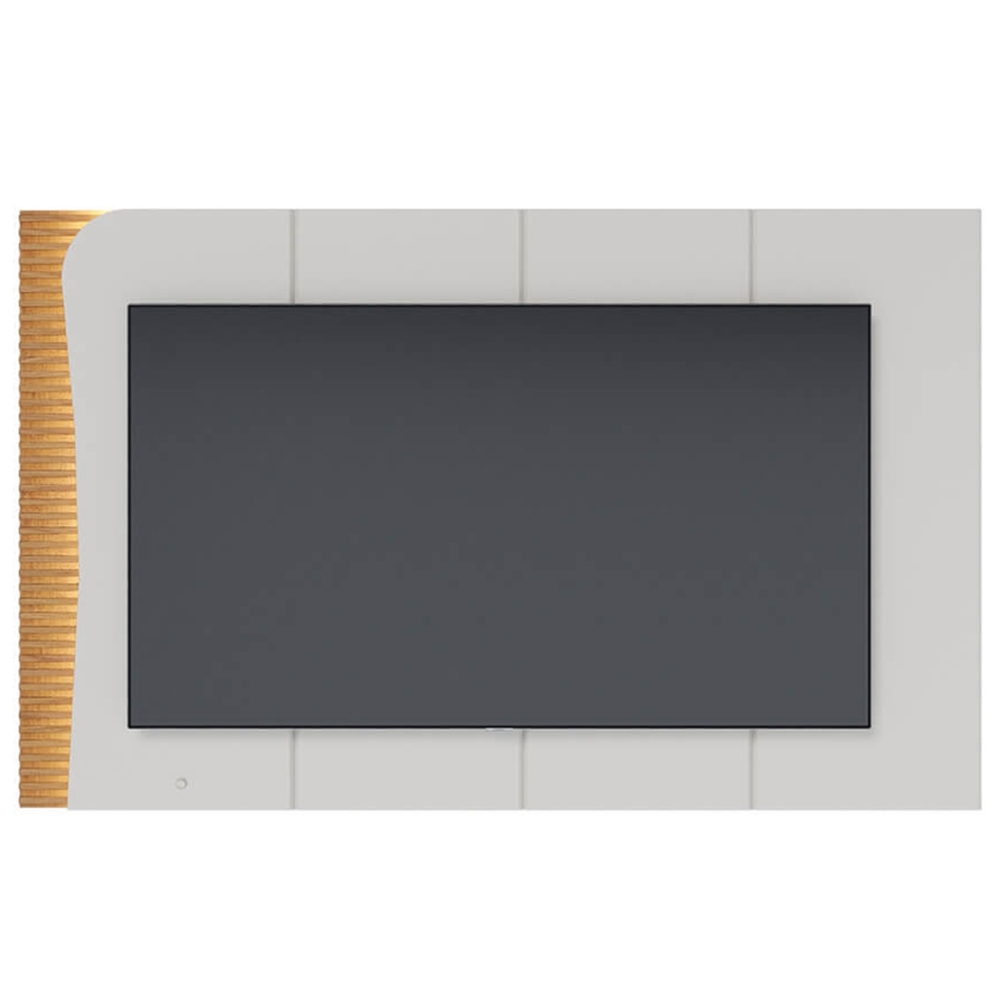 Painel TV 65 Pol Suspenso 217cm Com LED Dante Off/Freijó C05 - Mpozenato