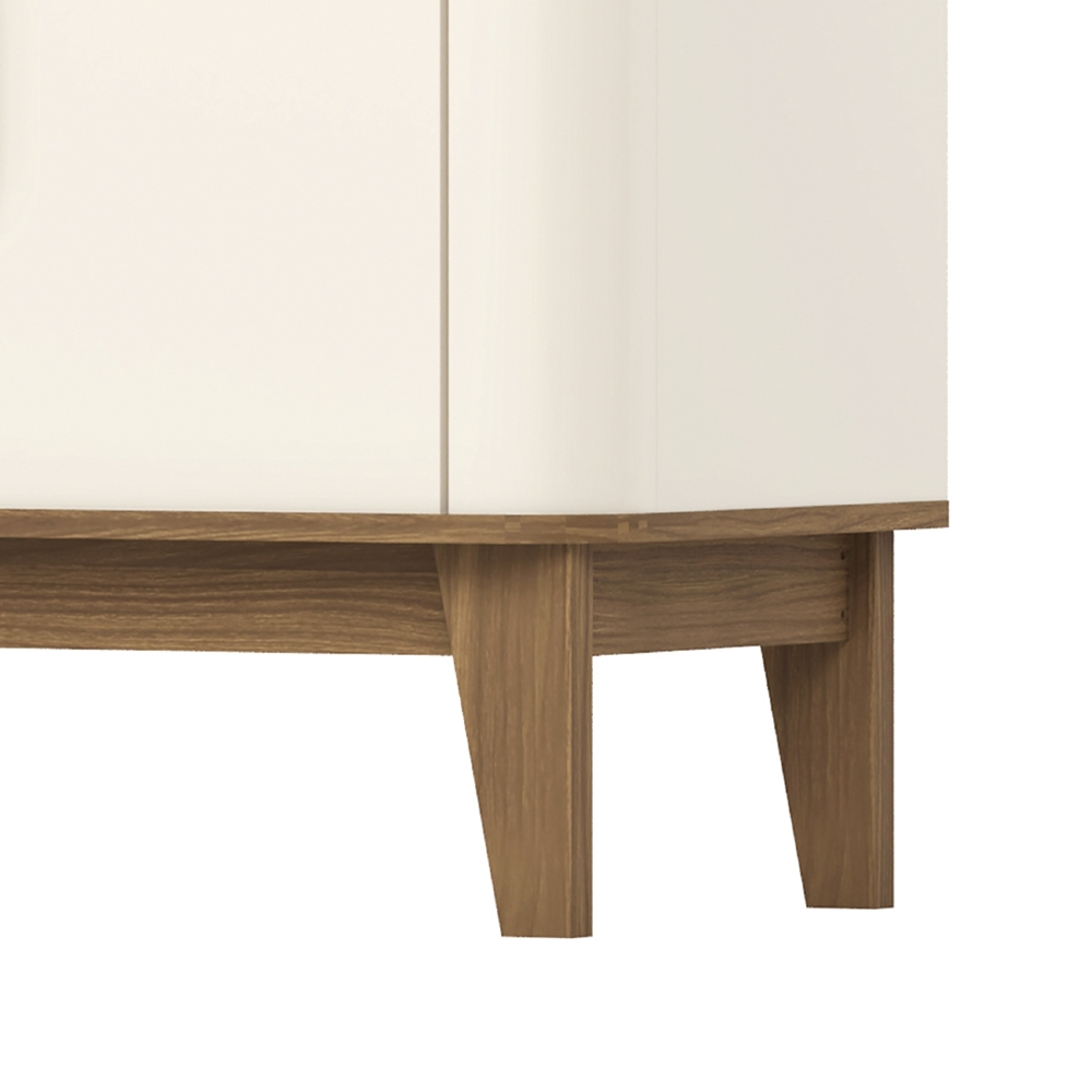 Buffet Aparador 165cm 2 Portas 2 Gavetas Taron Off/Nature H02 - Mpozenato