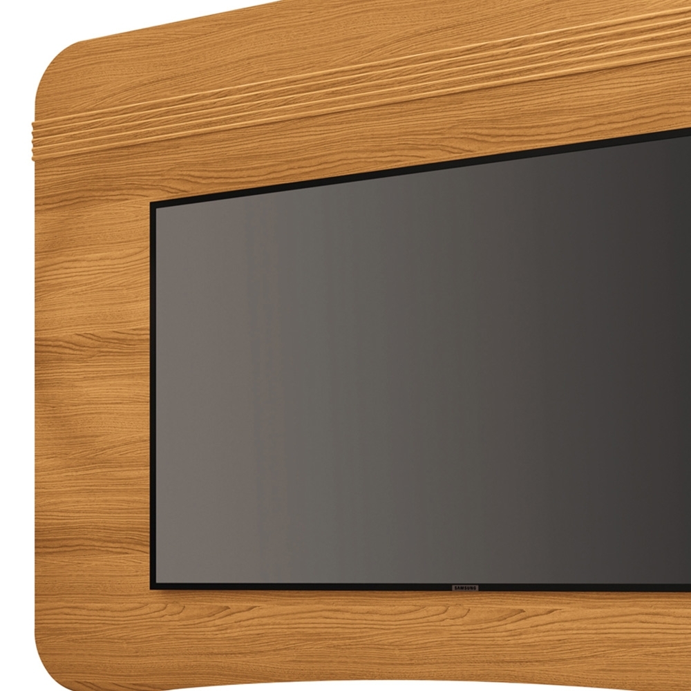 Painel TV 80 Pol 200cm Arven e Rack Sala Yang Cinamomo H01 - Mpozenato