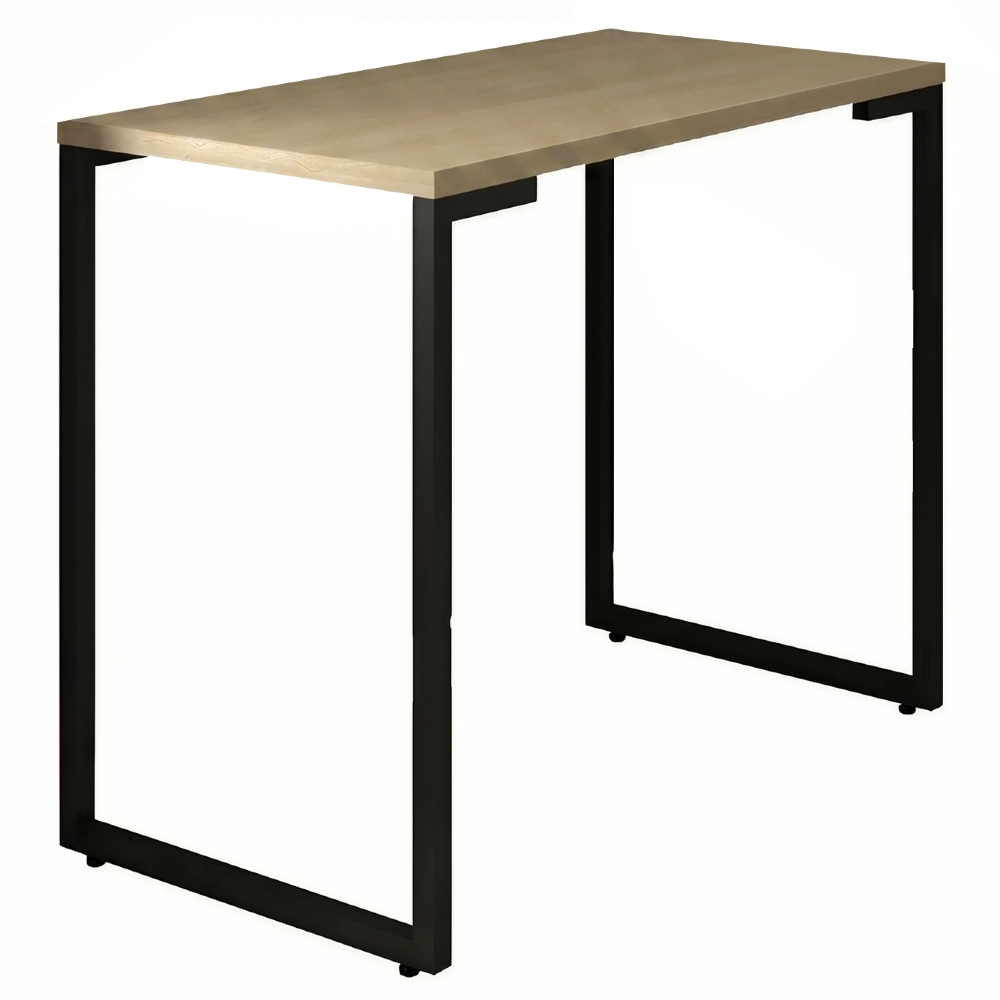 Mesa Escritório Estilo Industrial Porto 90cm Nature - Fit Mobel