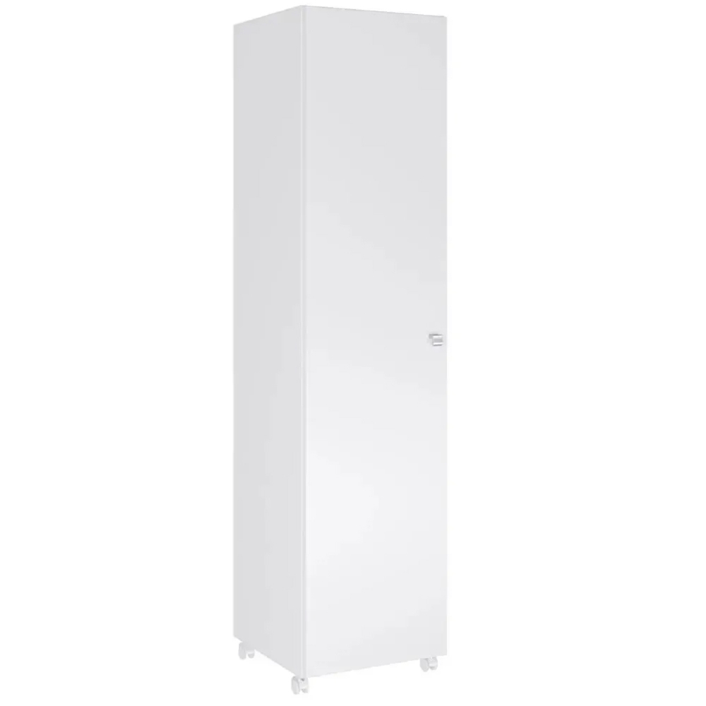 Armário Multiuso Lavanderia 1 Porta Branco   - Art In Móveis