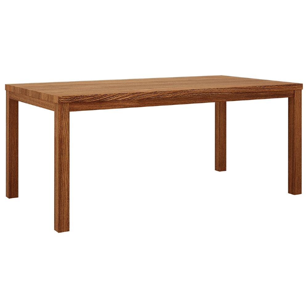 Mesa Madeira 180cm 2 Bancos e 2 Cadeiras Floris Castanho F07 - Mpozenato