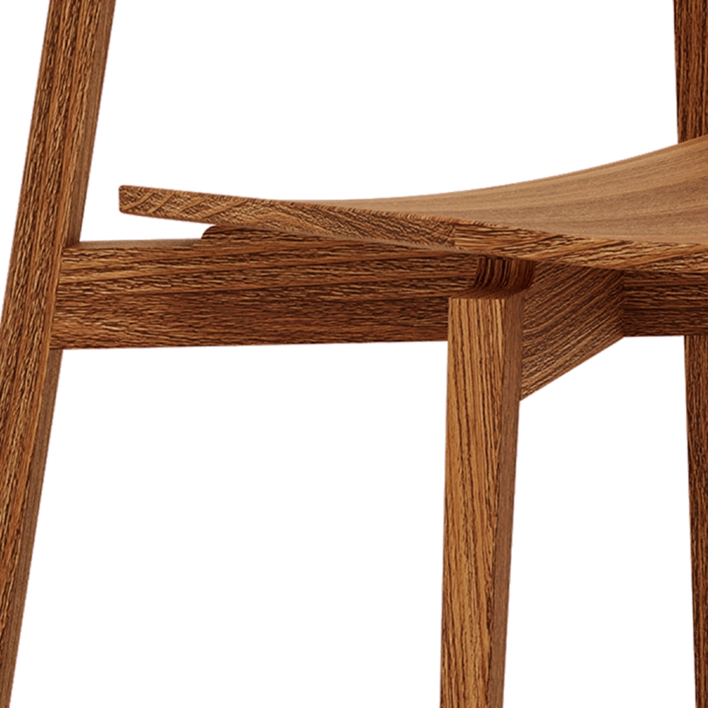 Mesa Madeira 180cm 2 Bancos e 2 Cadeiras Floris Castanho F07 - Mpozenato