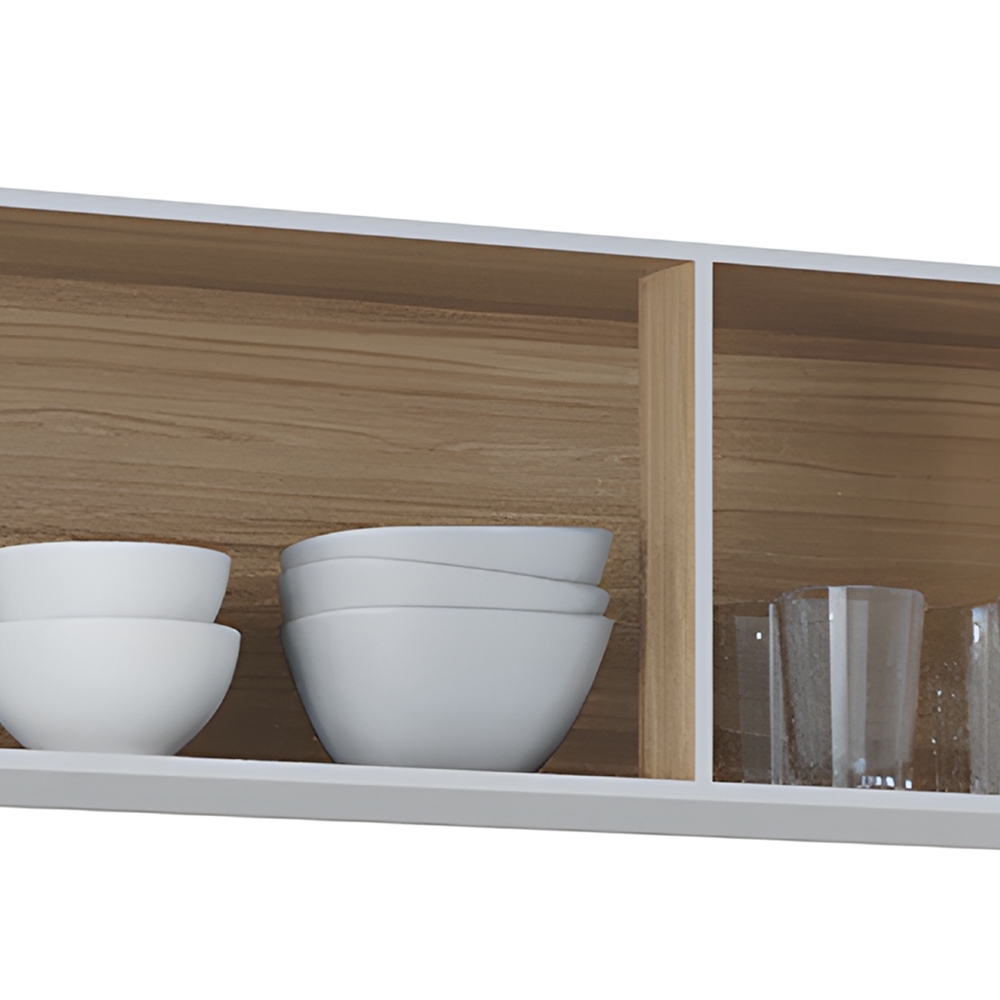 Armário de Cozinha CP01 Sem Tampo Classic Z46 Branco - Mpozenato