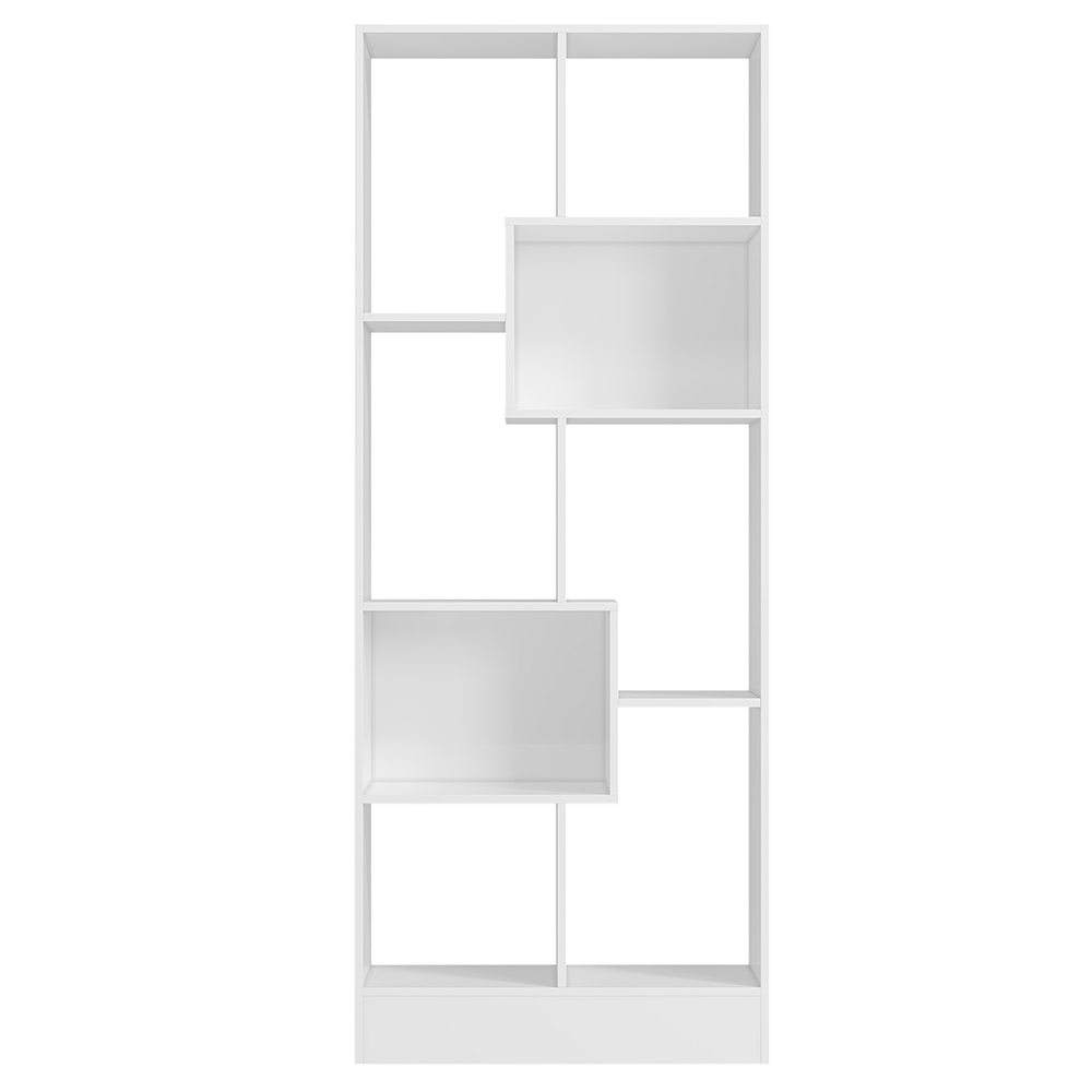 Estante Livreiro 73cm Com Nichos Dora Branco Z49 - Mpozenato