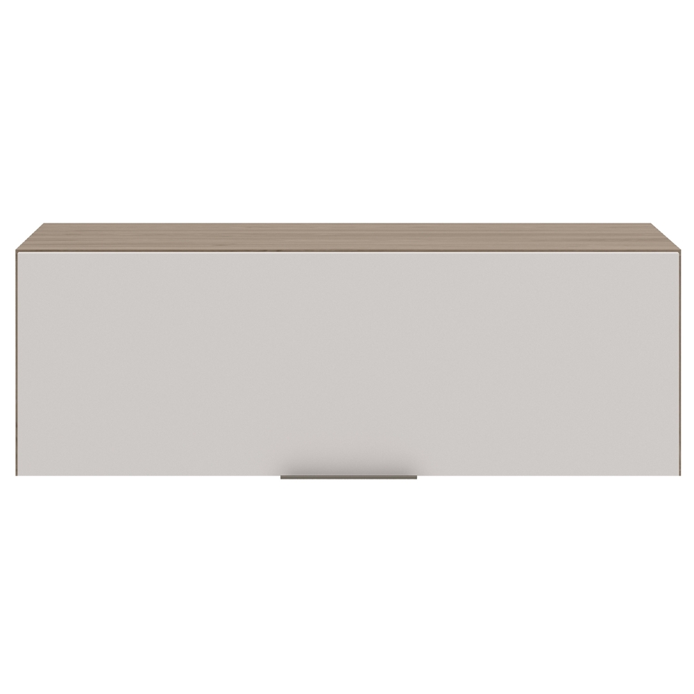 Armário de Cozinha Aéreo 80cm Grace Carvalho Oak/Off White Z44 - Mpozenato